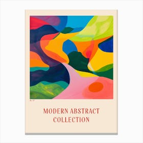 Modern Abstract Collection Poster 57 Canvas Print