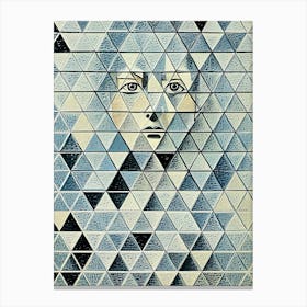 Triangles Canvas Print