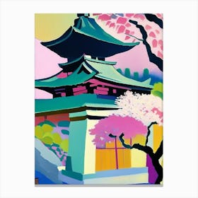 Tofuku Ji, Japan Abstract Still Life Canvas Print