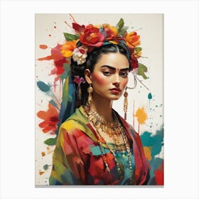 Frida Kahlo 1 Canvas Print