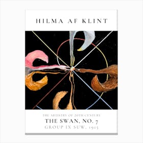 Hilma Af Klint Swan No 7 Canvas Print