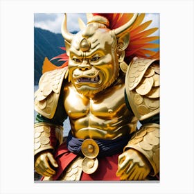 Golden Demon Canvas Print