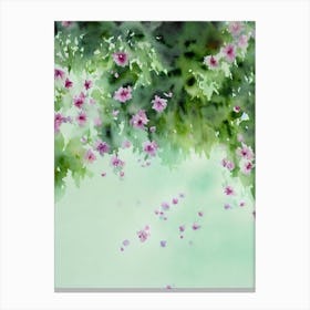 Irukandji Storybook Watercolour Canvas Print