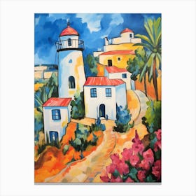 Faro Portugal 2 Fauvist Painting Canvas Print