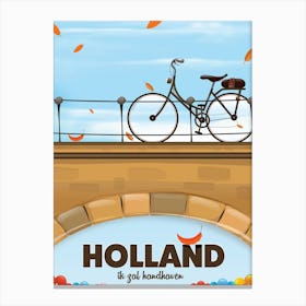 Holland Travel poster Canvas Print