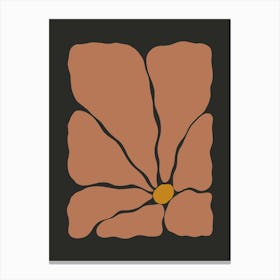 Autumn Flower 02 - Caramel Apple Canvas Print