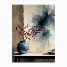 Chinese Vase Canvas Print