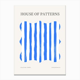 Stripes Pattern Poster 24 Canvas Print