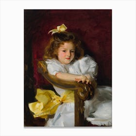 Charlotte Cram, John Singer Sargent Canvas Print