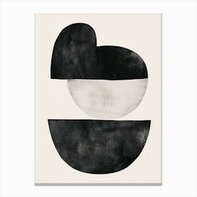 Kristiansand Stone Park Bauhaus Minimalist Canvas Print