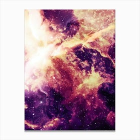 Deep space, mashups #8 — space poster Canvas Print