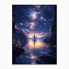 Starry Night 98 Canvas Print