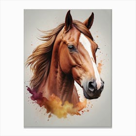 Horse Head Canvas Art Canvas Print