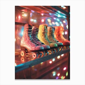 Roller Skate Disco Canvas Print