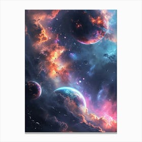 Galaxy Wallpaper 2 Canvas Print