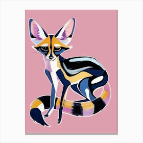 Fox Illustration 12 Canvas Print