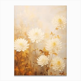 Dahlias 9 Canvas Print