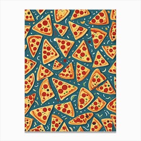 Pizza no1 Canvas Print