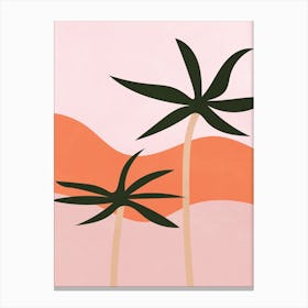 Palm Trees Canvas Print