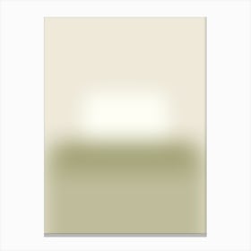 Blurred - Simply Green Canvas Print