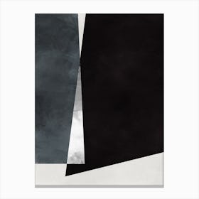 Concept Black White 5 Canvas Print