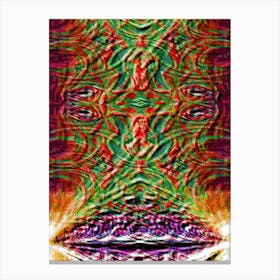 Psychedelic Abstract Painting 5 Canvas Print