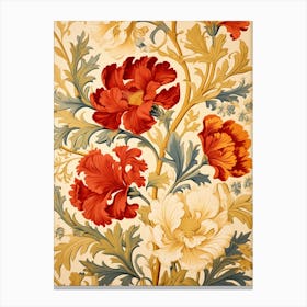 Floral Wallpaper 92 Canvas Print