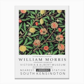 William Morris Poster 7 Canvas Print