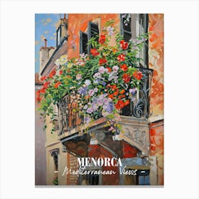 Mediterranean Views Menorca 2 Canvas Print