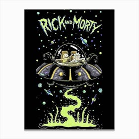 Rick And Morty 1 Canvas Print