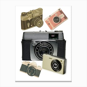 Vintage Camera Canvas Print