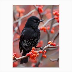 Rufous-Tailed Robin Canvas Print