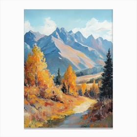 Autumn In Colorado Canvas Print