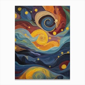 Starry Night 100 Canvas Print