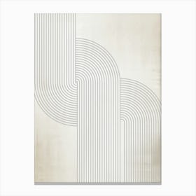 Abstract Lines Canvas Print