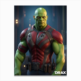 Drax - Guardians Of The Galaxy Canvas Print