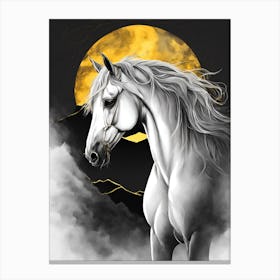 Arabic horse Canvas Print