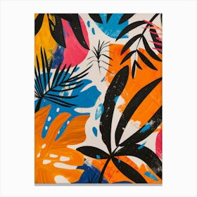 Tropical Leaves 92 Canvas Print