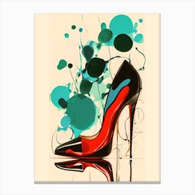 High Heeled Shoe 1 Canvas Print