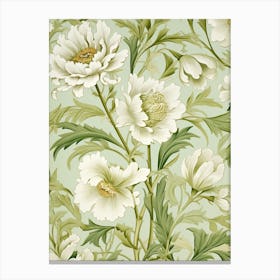 Floral Wallpaper 125 Canvas Print