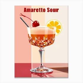 Amaretto Sour 2 Canvas Print