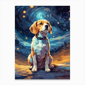 Beagle Art 1 Canvas Print