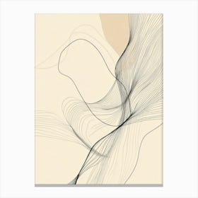 Abstract Lines Canvas Print