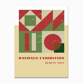 Bauhaus Exhibition Berlin 1923 3 Canvas Print