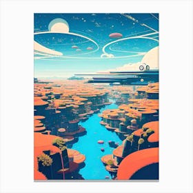 Futuristic City, Futuristic Art, Futuristic Art, Futuristic City, Futuristic City, Futuristic City, Futuristic City Canvas Print