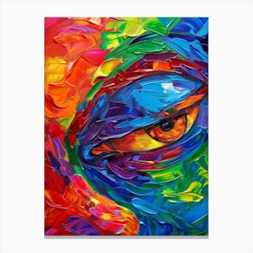 Eye Of The Tiger 4 Canvas Print