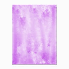 Purple Watercolor Background Canvas Print
