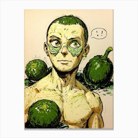 Green Man Canvas Print