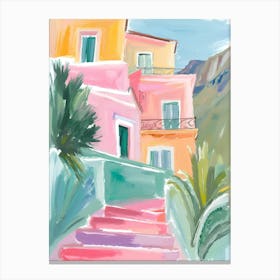 Amalfi Coast La Dolce Vita Poster 1 Canvas Print