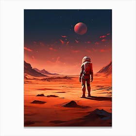 Nasa Mars Canvas Print
